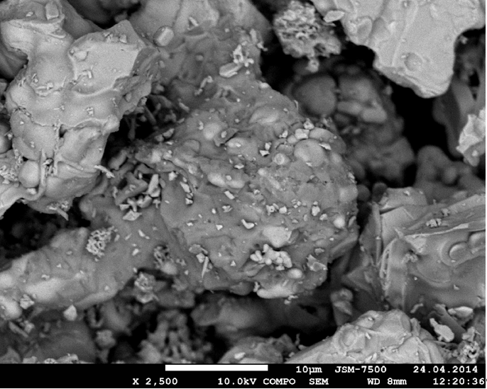 Исследование микроструктурных характеристик YBa2Cu3O7-d, полученного модифицированным нитрат-мочевинным методом (рис. 2) Исследование микроструктурных характеристик YBa2Cu3O7-d, полученного модифицированным нитрат-мочевинным методом (рис. 2)